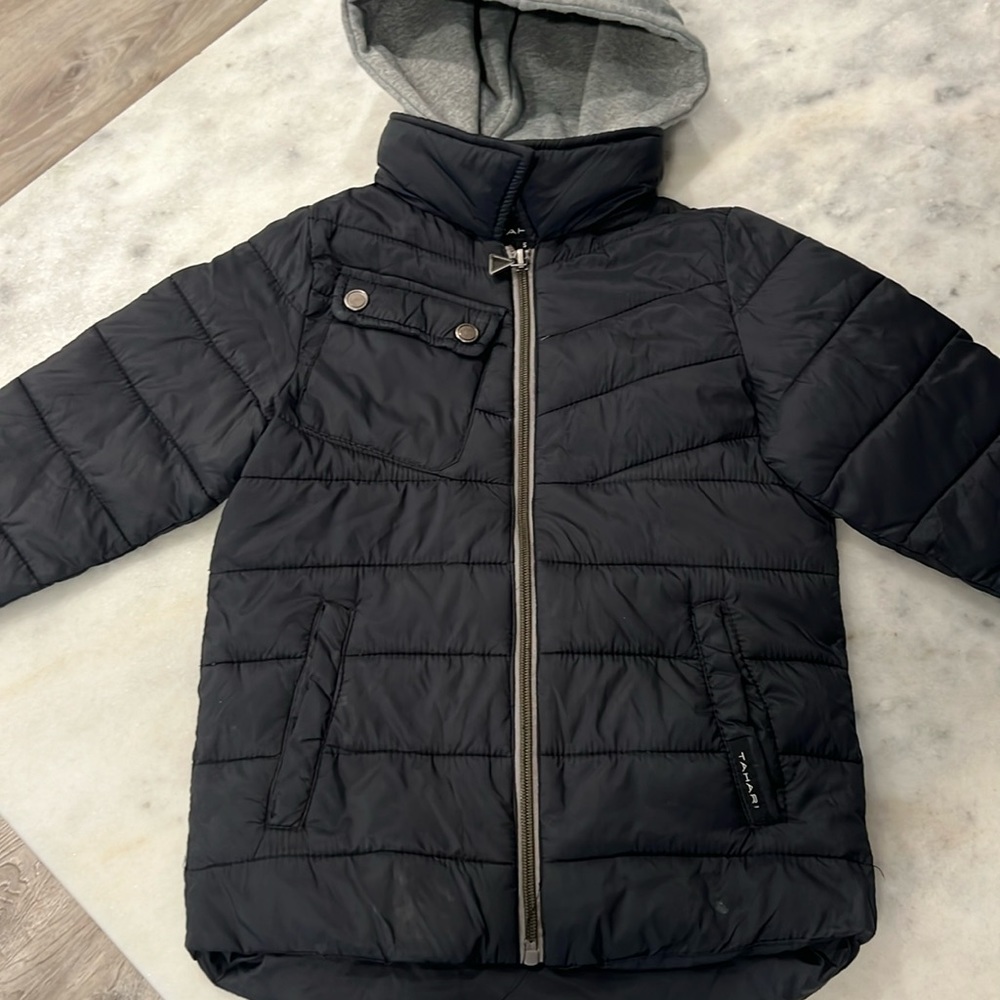 Boys Tahari Coat- Black- Size 5